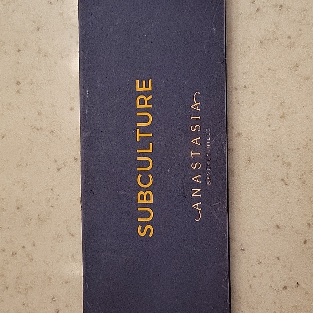 Anastasia Beverly hills Subculture palette